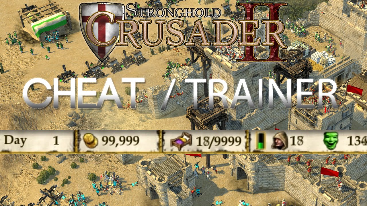 stronghold crusader trainer free download